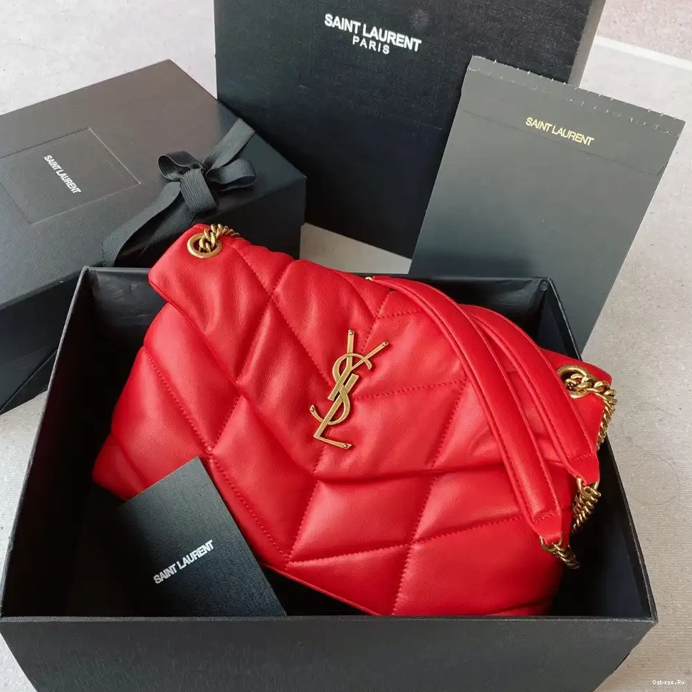 PUFFER BAG CHAIN SMALL YSL 0622
